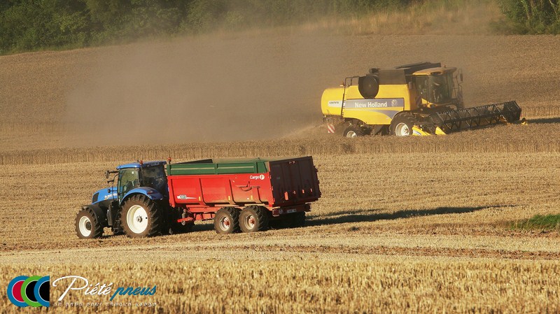 agricole tracteur moissons